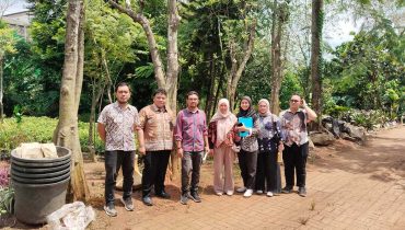 Kunjungan Sudin Jakarta Pusat ke Nursery Pesona Tamanindo pada tanggal 24 April 2025