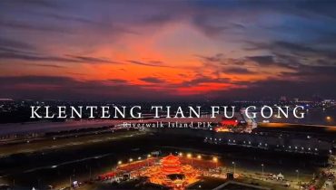 Kelenteng Tian Fu Gong Riverwalk Island Pantai Indah Kapuk
